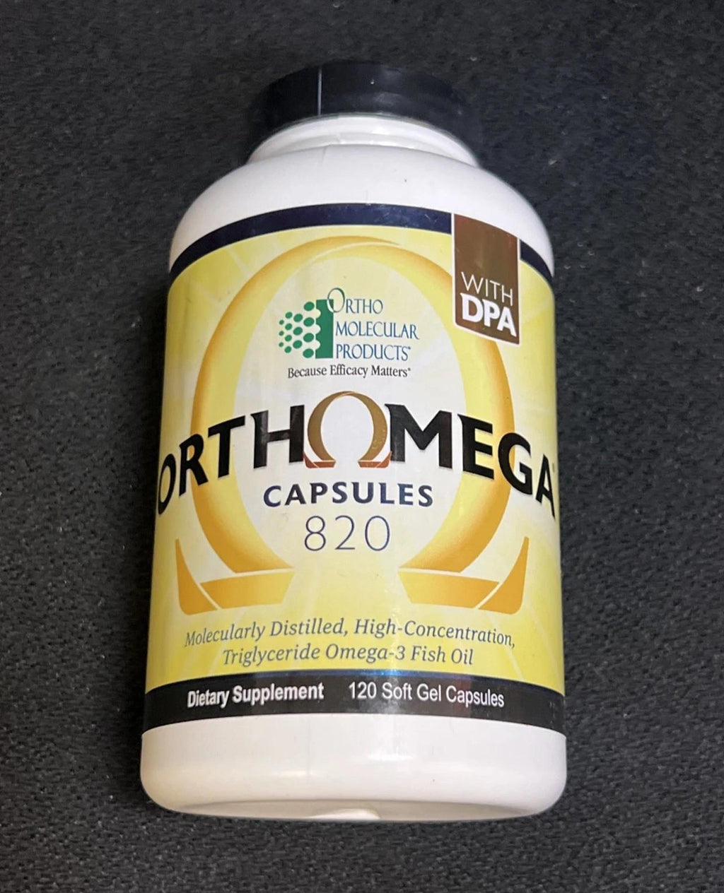 Ortho Molecular Products Orthomega820 120CT