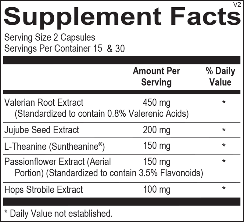 Ortho Molecular Products Botanicalm PM – 30 Capsules