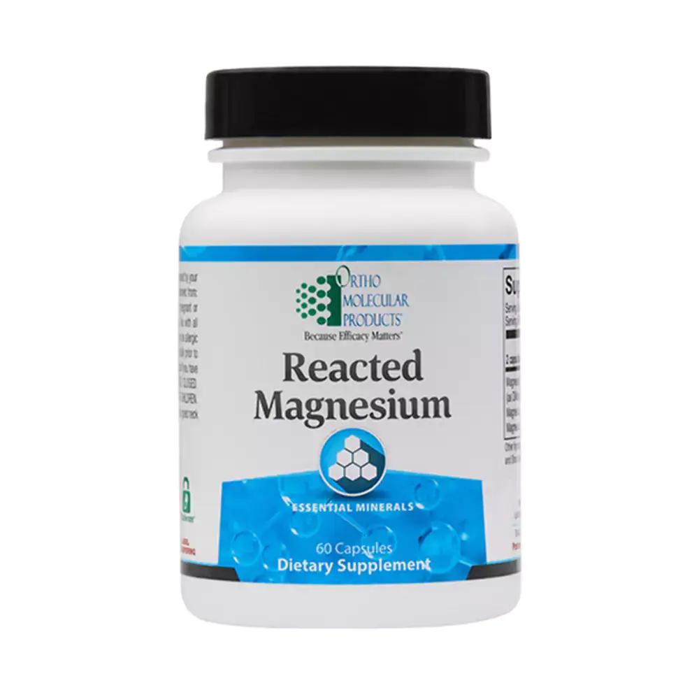 Ortho Molecular Products Reacted Magnesium – 60 Capsules