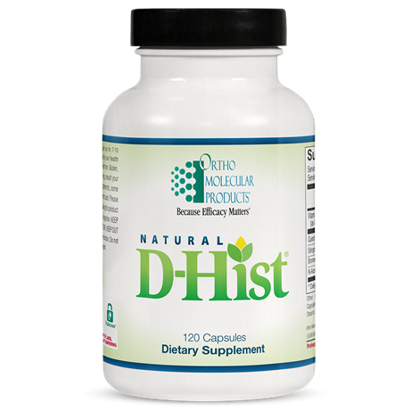 Ortho Molecular Products Natural D-Hist® — 120 Capsules