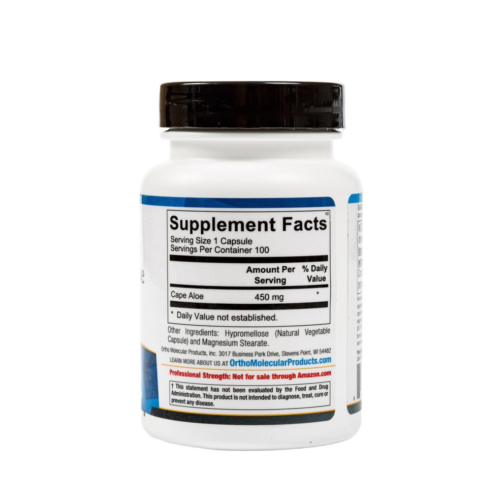Ortho Molecular Products Super Aloe 450 — 100 Capsules