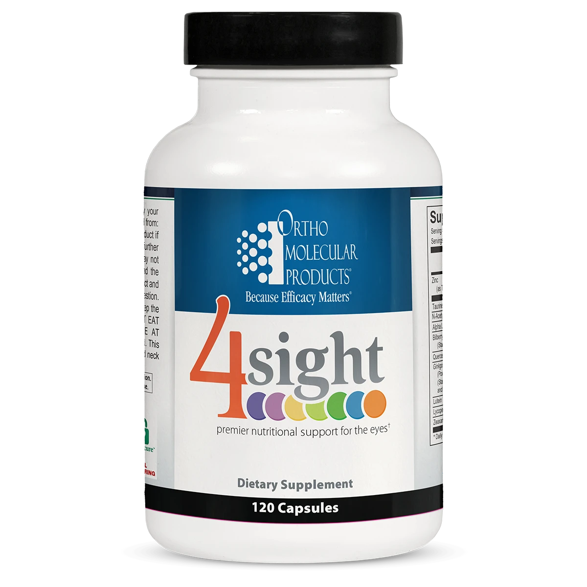 Ortho Molecular Products 4Sight Eye Support – 120 Capsules