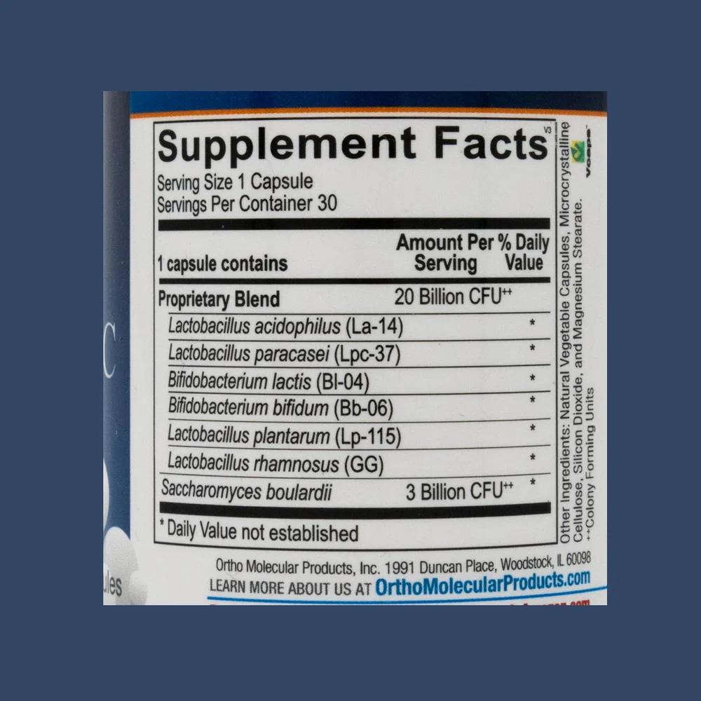 Ortho Molecular Products Ortho Biotic — 30 Capsules